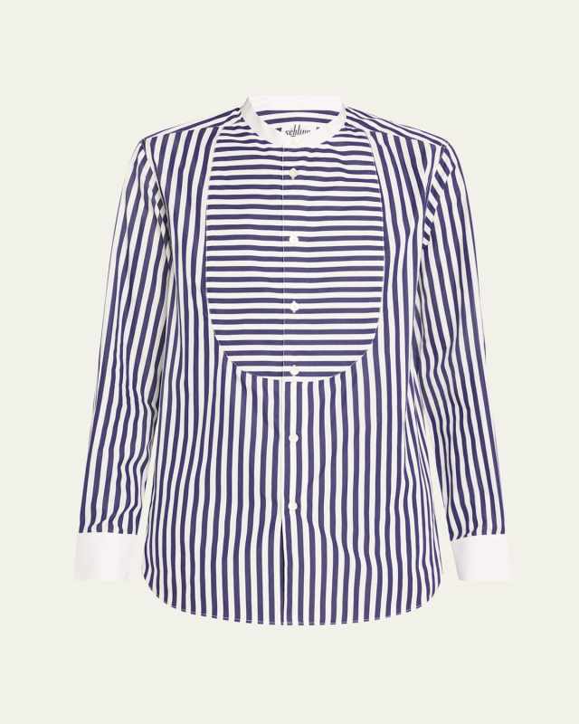 Marocaine Painters Stripe Shirt